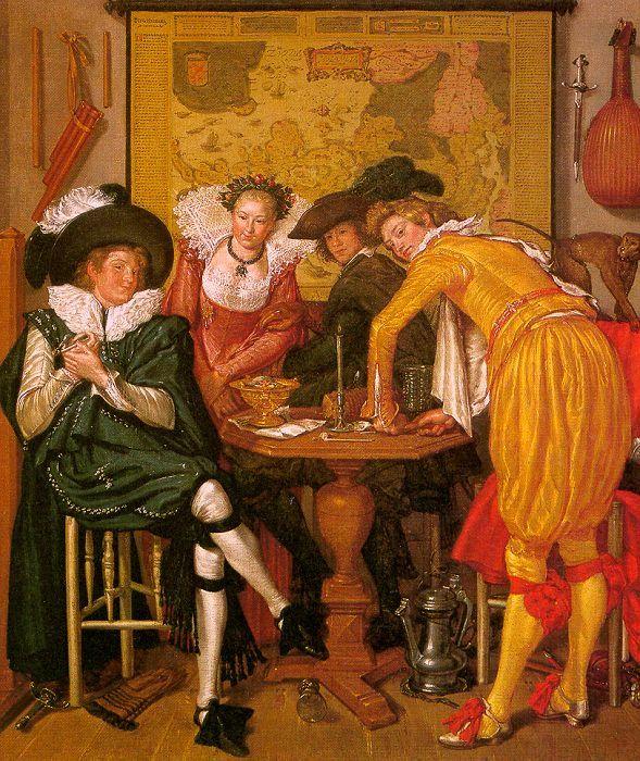 Willem Buytewech Merry Company oil painting image